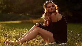 College school girls in the wind - Czech glamor Video