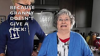 DISRESPECTING GRANNY VIII WITH GRANNY POTTY MOUTH!